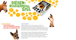 Desktop Screenshot of dierenbeschermersspel.nl